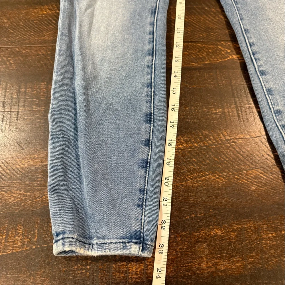 Good American Good Legs High Rise Skinny Jeans 10/30 Raw Hem - Picture 7 of 11